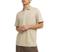 JACK & JONES Mens Jprccrodney Sn Polo Shirt, Beige, M UK