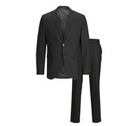 JACK & JONES Men's Jprfranco Suit Ps Suit, Black, 54 Plus