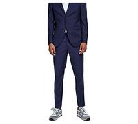 Jack & Jones Men's Jprfranco Trouser Noos Tuxedo Pants, Medieval Blue, 22 UK