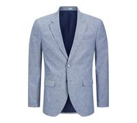 JACK & JONES Men's Jprriviera Linen Blazer Slim Fit Sn, Nautical Blue, 42