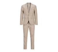 JACK & JONES Men's Jprriviera Linen Suit Sn Pls, Travertine/fit: Slim fit, 72 Große Größen