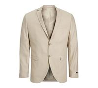 JACK & JONES Men's Jprsolaris Noos Blazer Jacket, White Pepper/fit: Super Slim fit, 42R