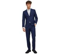 Jack & Jones Men's JPRSOLARIS Suit NOOS, Medieval Blue/Fit:Super Slim, 58