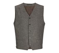 JACK & JONES Men's Jprwinter Twill Waistcoat Suit Vest, Slate Black/fit: Slim fit, 50