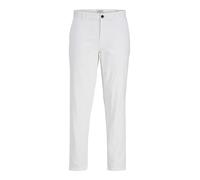 JACK & JONES Men's Jpstace Jjsummer Chino Pant Sn Trousers, White, 33 W/32 L