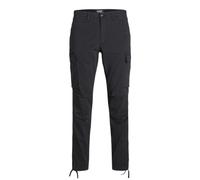Ace Tucker Loose Cargo Trousers Black 33W x 34L