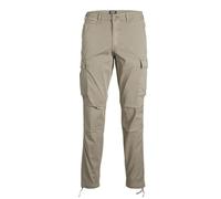 Jack & Jones Beige / Dune Regular Fit Cargo Trousers