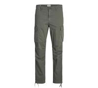 JACK & JONES Men's Jpstace Jjtucker Cargo AMA Noos Trousers, Agave Green, 31 W/30 L