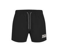 JACK & JONES Men's Jpstbali Jjswim Shorts AKM Logo SMU, Black, S