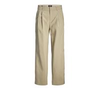 JACK & JONES Men's Jpstbill Jjdaytona Wide Chino Trousers, Silver Sage, 36 W/32 L