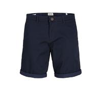 Jack & Jones Men's Jpstbowie Jjshort Sa Printed Sn Chino Shorts, Blazer Navy, XS