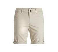 JACK & JONES Men's Jpstbowie Jjshorts Solid Sa Sn Pls PS, Oxford Tan, XS