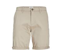 Jack & Jones Bowie Solid Chino Shorts Grey XL Men