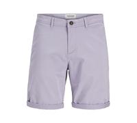 JACK & JONES Men's Jpstbowie Jjshorts Solid Sn Shorts, Languid Lavender, S