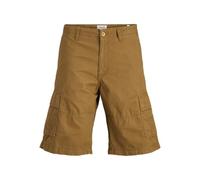 Jack & Jones Men's Jpstcole Mateo Cargo Shorts Mid, Rubber, M