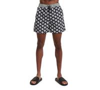 JACK&JONES Men's JPSTFIJI JJSWIM Belize LY Swim Shorts, Black,