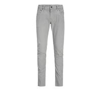 JACK & JONES Men's Jpstglenn Jjblaine Icon Sn Long-Sleeved Shirt, Ultimate Grey, 29 W/30 L
