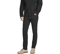 JACK & JONES Men's Jpstglenn Jjoriginal AKM Trouser, Black, 33 W/30 L