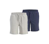JACK & JONES Men's Jpstjaiden Breeze Jogging Shorts Set of 2 (Pack of 2)