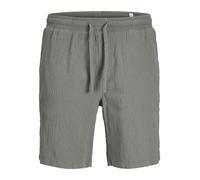 JACK & JONES Men's Jpstjaiden Crinkle Jogger Shorts Sn SRT, Mulled Basil, M
