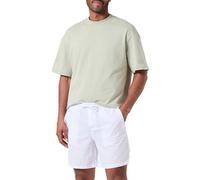 JACK&JONES Men's JPSTJAIDEN JJSUMMER Linen Blend Short SN, Bright White, L