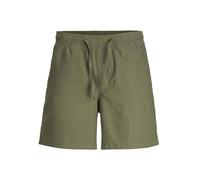 JACK&JONES Men's JPSTJAIDEN JJSUMMER Linen Blend Short SN Shorts, Dusty Olive,