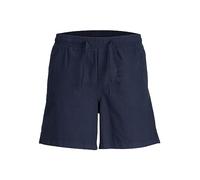 JACK & JONES Men's Jpstjaiden Jjsummer Linen Blend Sn Shorts, Blazer Navy, S
