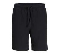 JACK & JONES Men's Jpstjaiden Patras Jogger Shorts SRT, Black, S