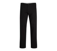 JACK & JONES Men's Jpstkane Jjdave AKM Chino Trousers, Black, 31 W/34 L