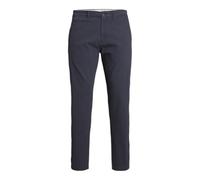 JACK & JONES Men's Jpstkane Jjdave AKM Chino Trousers, Blazer Navy, 34 W/34 L