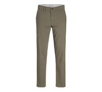 JACK & JONES Men's Jpstkane Jjdave Chino Trousers, Dusty Olive, 31 W/36 L
