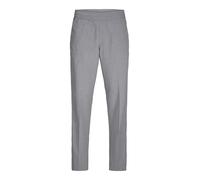 JACK & JONES Men's Jpstkane Jjedwin Jogger Noos Fabric Trousers, Grey Melange, L