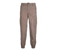 JACK & JONES Men's Jpstkarl Jjflint Sa Cuffed Cargo Trousers, Falcon, 31 W/32 L