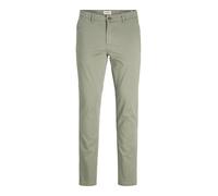 JACK & JONES Men's Jpstmarco Jjbowie Noos Chino Trousers, Agave Green, 33 W/32 L