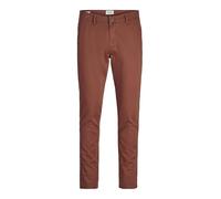 JACK & JONES Men's Jpstmarco Jjbowie Noos Chino Trousers, Brown Out, 28 W/ 30 L
