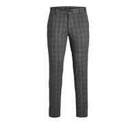 JACK & JONES Men's Jpstmarco Jjcooper Structure Chino Sn Trousers, Coca Mocha/Detail:Check, 31 W/32 L