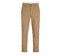 JACK & JONES Mens Jpstmarco Jjfury Ana Noos Chino Trousers, Kelp, 33W / 32L UK