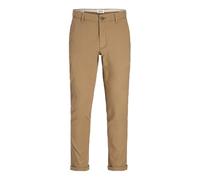 JACK & JONES Men's Jpstmarco Jjfury Ana Noos Chino Trousers, Kelp, 34 W/32 L