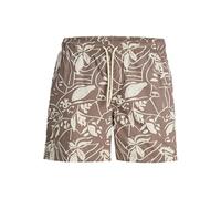 JACK & JONES Men's Jpstmaui Jjswim Vintage AOP AKM, Deep Taupe, S