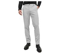JACK & JONES Men's Jpstollie Jjbenji DEK Noos Chino Trousers, Gray, 34W / 32L