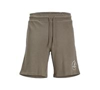JACK & JONES Men's Jpstswift Sweat Shorts Sn AUT SweatShorts, Bungee Cord, M