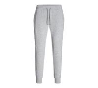 JACK & JONES Men's Jpstwill Jjtree Sweat Pants Nb Joggers, Light Grey Mix, L