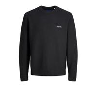 Jack & Jones Mens Jumper Silver Lake Knit Crew Neck Sweater