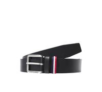 JACK & JONES Men's Leather Belt, Black, 105