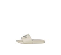 JACK & JONES Men's Logo Pool Sliders, Slip-On Beach Sandals, Lightweight Casual Pool Slippers for Beach & Holiday, Moonbeam Colour, UK Size - 7
