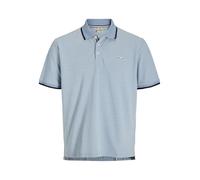 JACK & JONES Men's Male Einfarbig T-Shirt Jprblualves SS Polo Noos, Ashley Blue, L