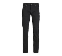 Jack & Jones Men's Male Jjiclark Jjevan Ge 598 Noos Regular Fit Jeans, Black Denim, 33 W/32 L