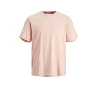 JACK & JONES Men's Male Logo T-Shirt Jprbluarchie SS Tee Crew Neck Noos, Peach Parfait, L