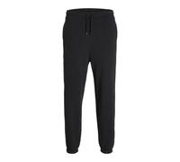 JACK & JONES Men's Male Regular Fit Jogginghose Joggers, Black, XS