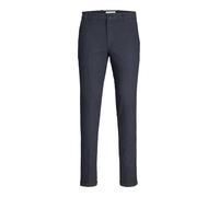 JACK & JONES Men's Jpstmarco Jjhenry Chino Sn Trousers, Blazer Navy, 34 W/32 L